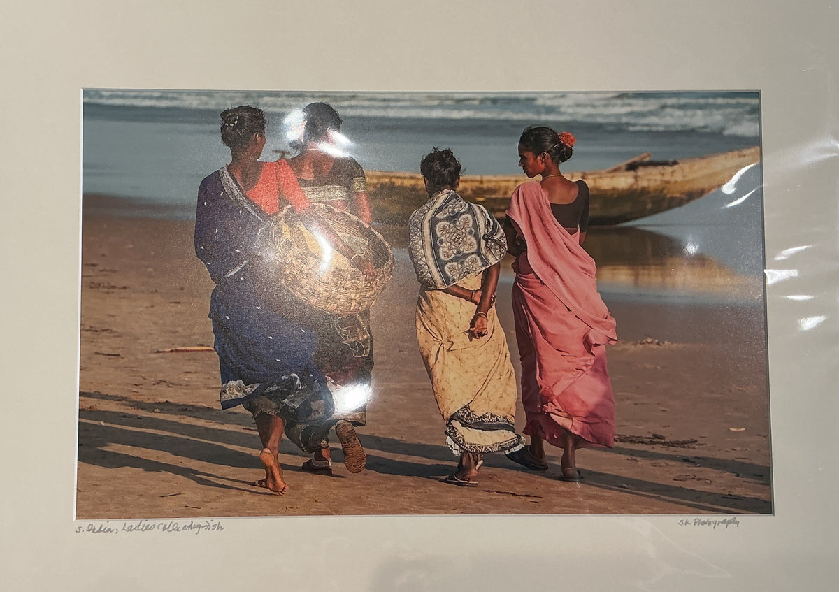 Women with Fish Baskets