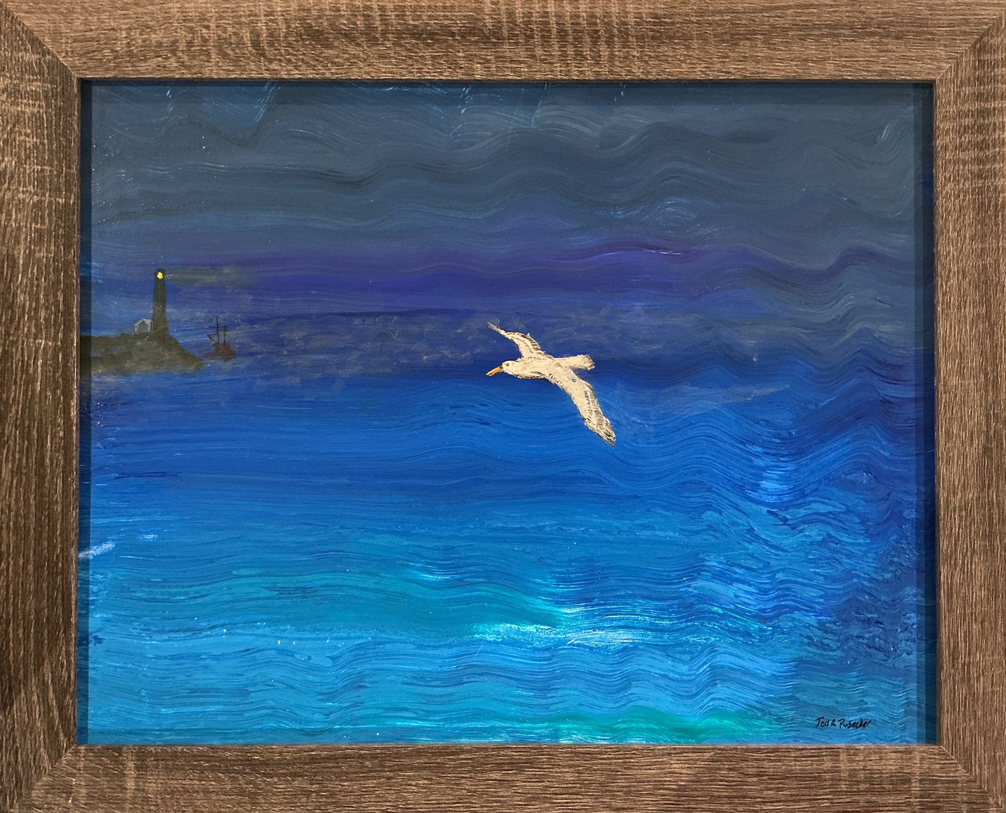 Albatrose In Flight