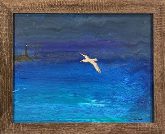 Albatrose In Flight