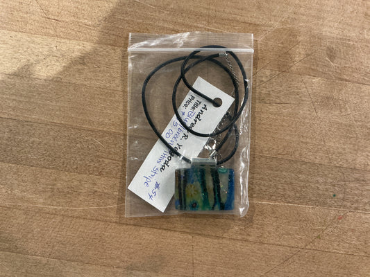 Blue/Green Friltini Stripe #54