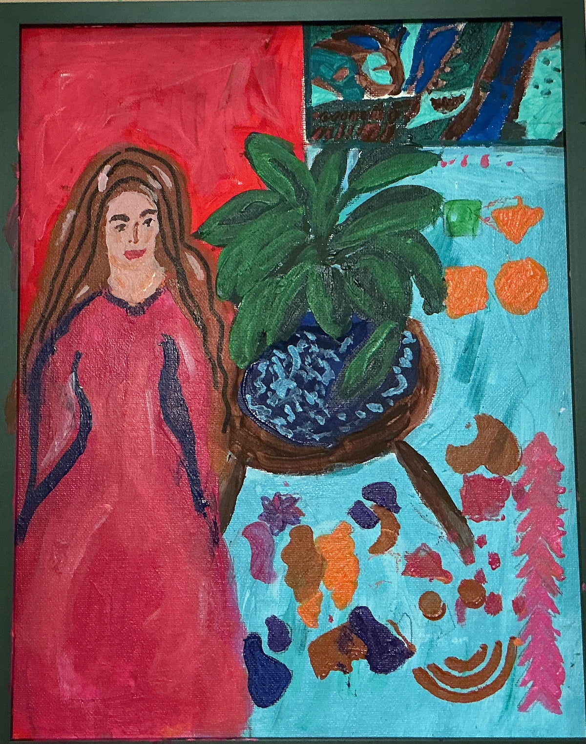 Chagal Inspired Woman