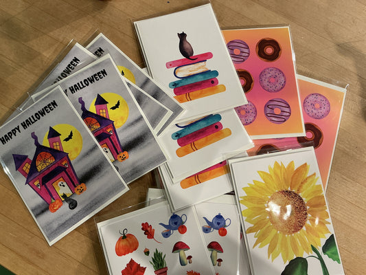 Watercolor Greeting Cards