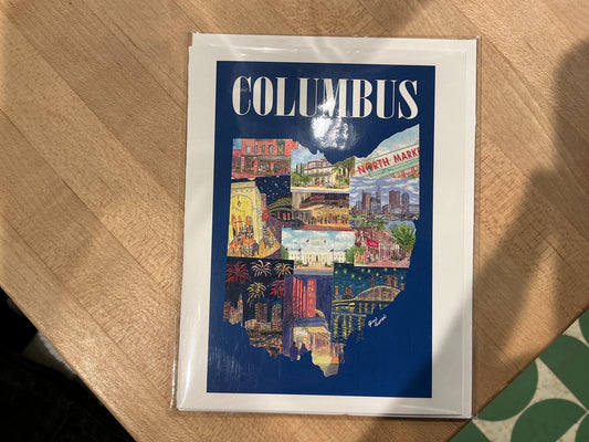 Columbus Collage Card - JS