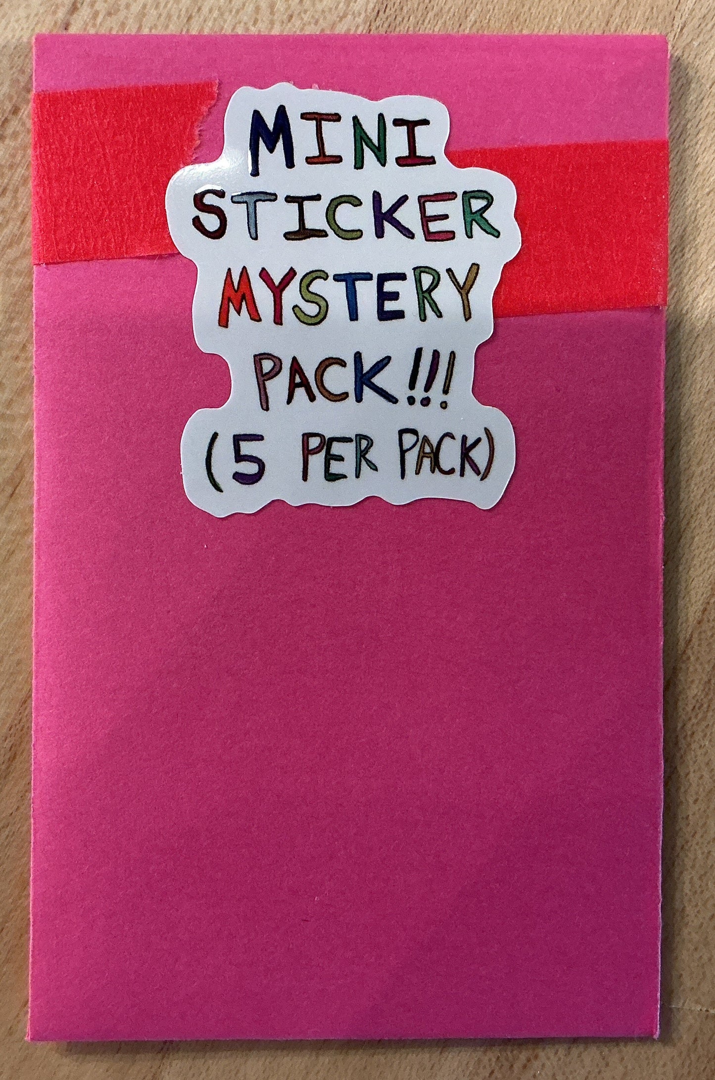 Mystery Mini Sticker Pack