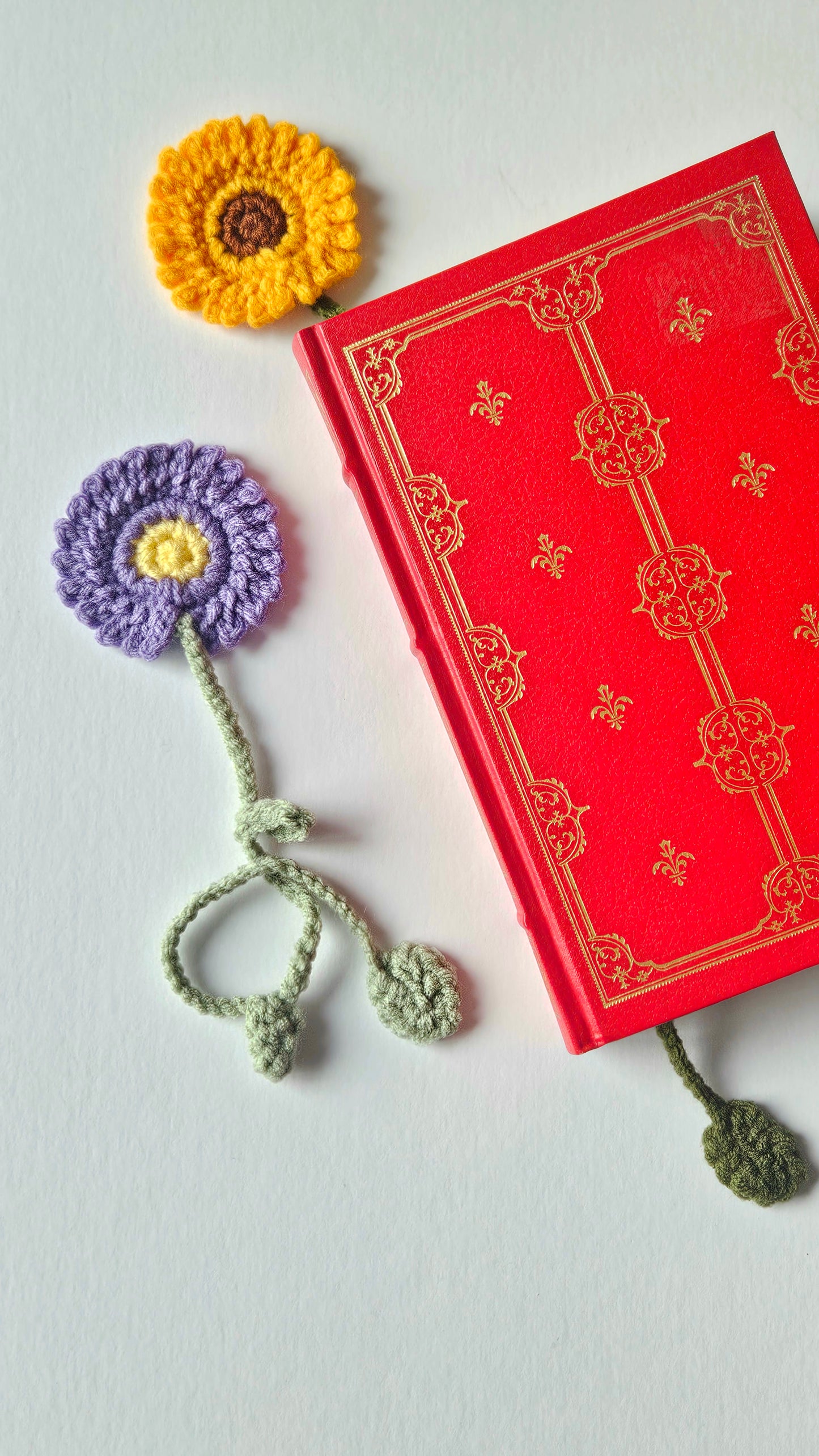 Crochet Flower Bookmarks. Art Guide: Amanda Wedemeyer. Wednesday, February 18th 2-4pm. Ages 8-Adult (8-11 must be accompanied by an Adult) $23 Beginner Level