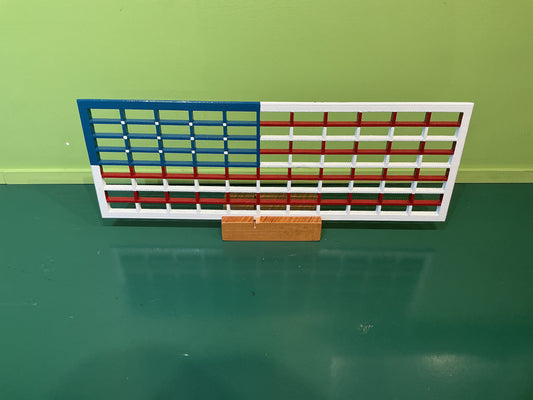 American Flag Register (Grate)