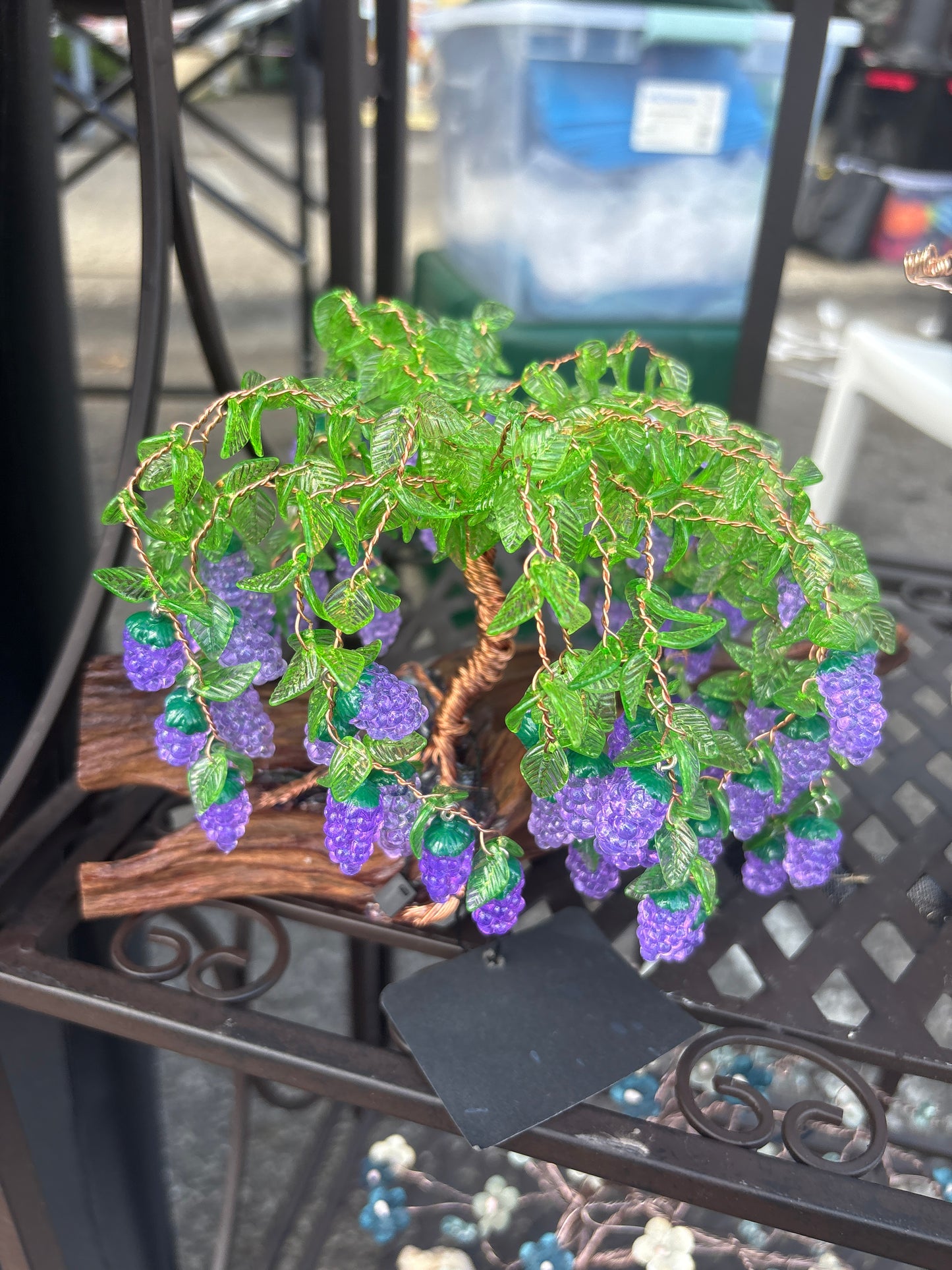 Grape copper tree driftwood