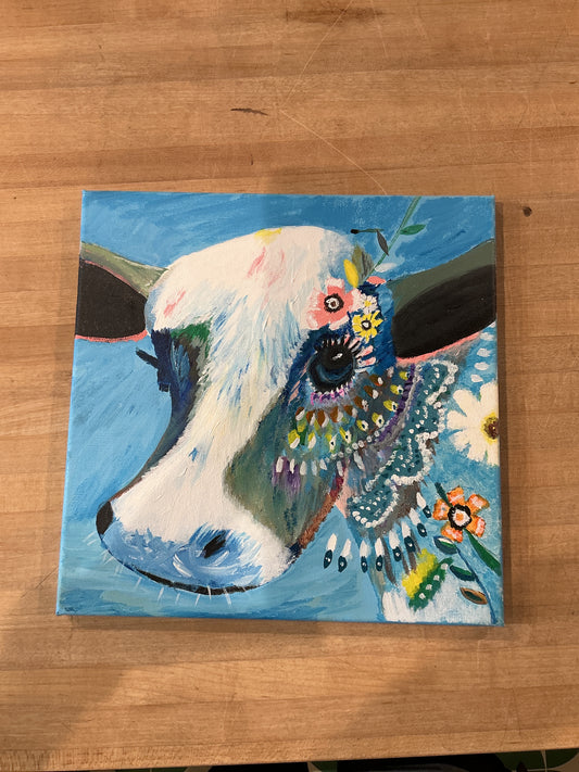 Mardis Gras Cow