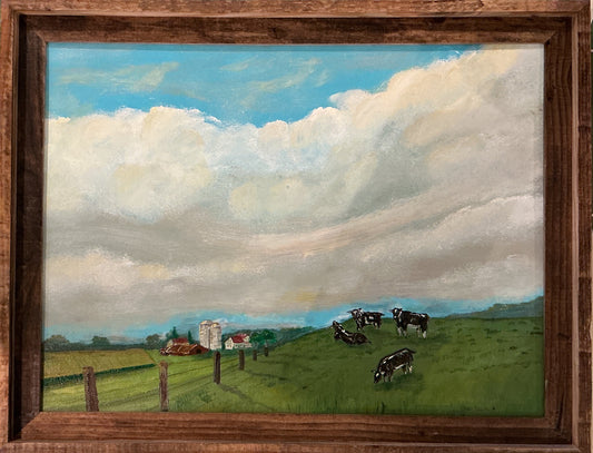 Clouds, Cows and Farms