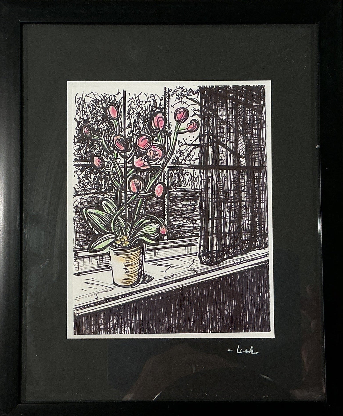 Orchids by the Window