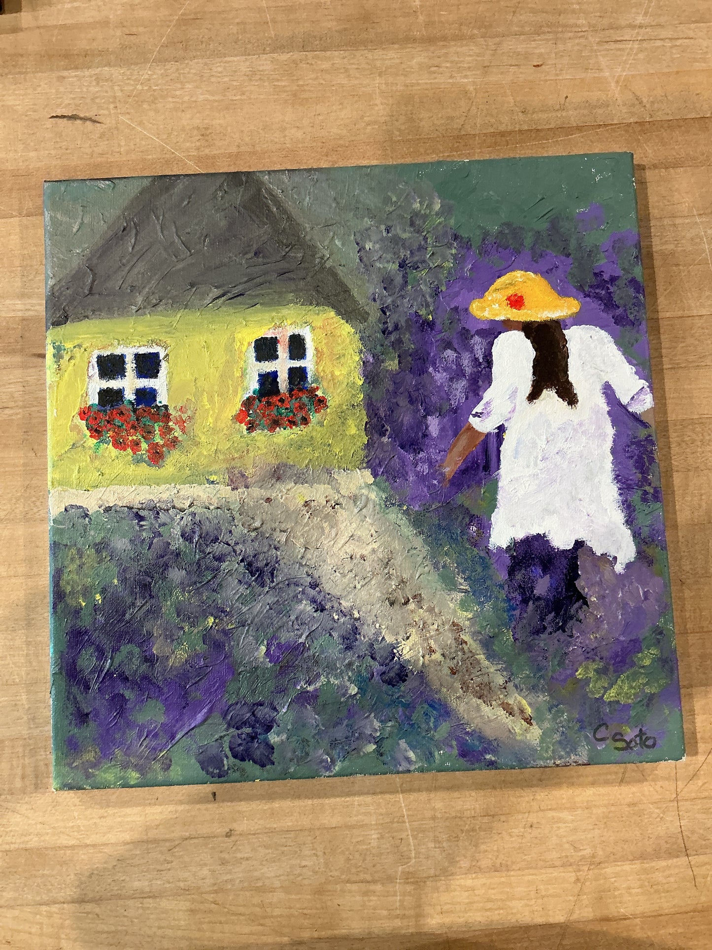 Girl in the Garden