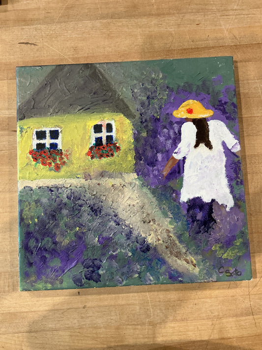 Girl in the Garden