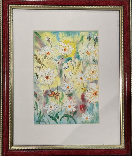 Wild flowers and Butterflies