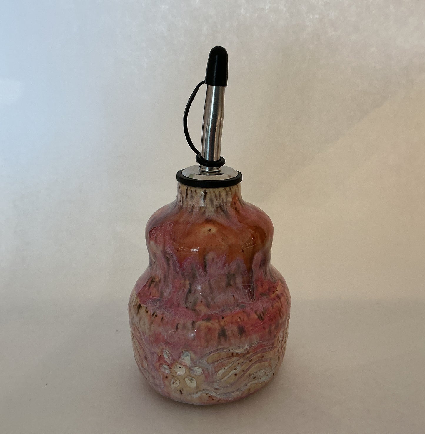 Small Pink Oil Pourer/Vase