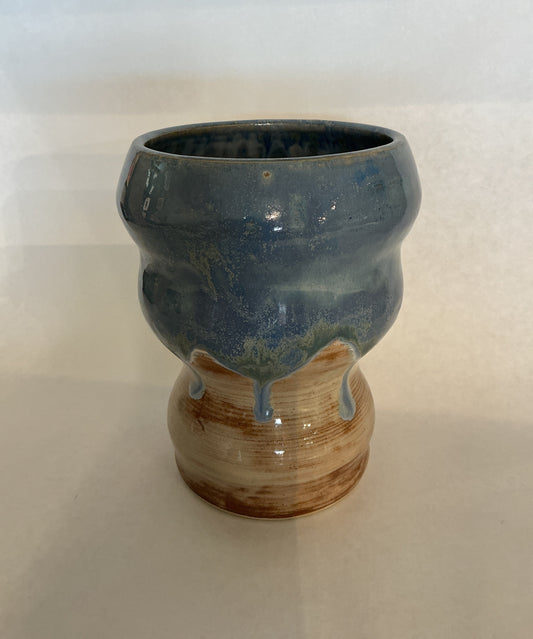 Blue Birch Vase