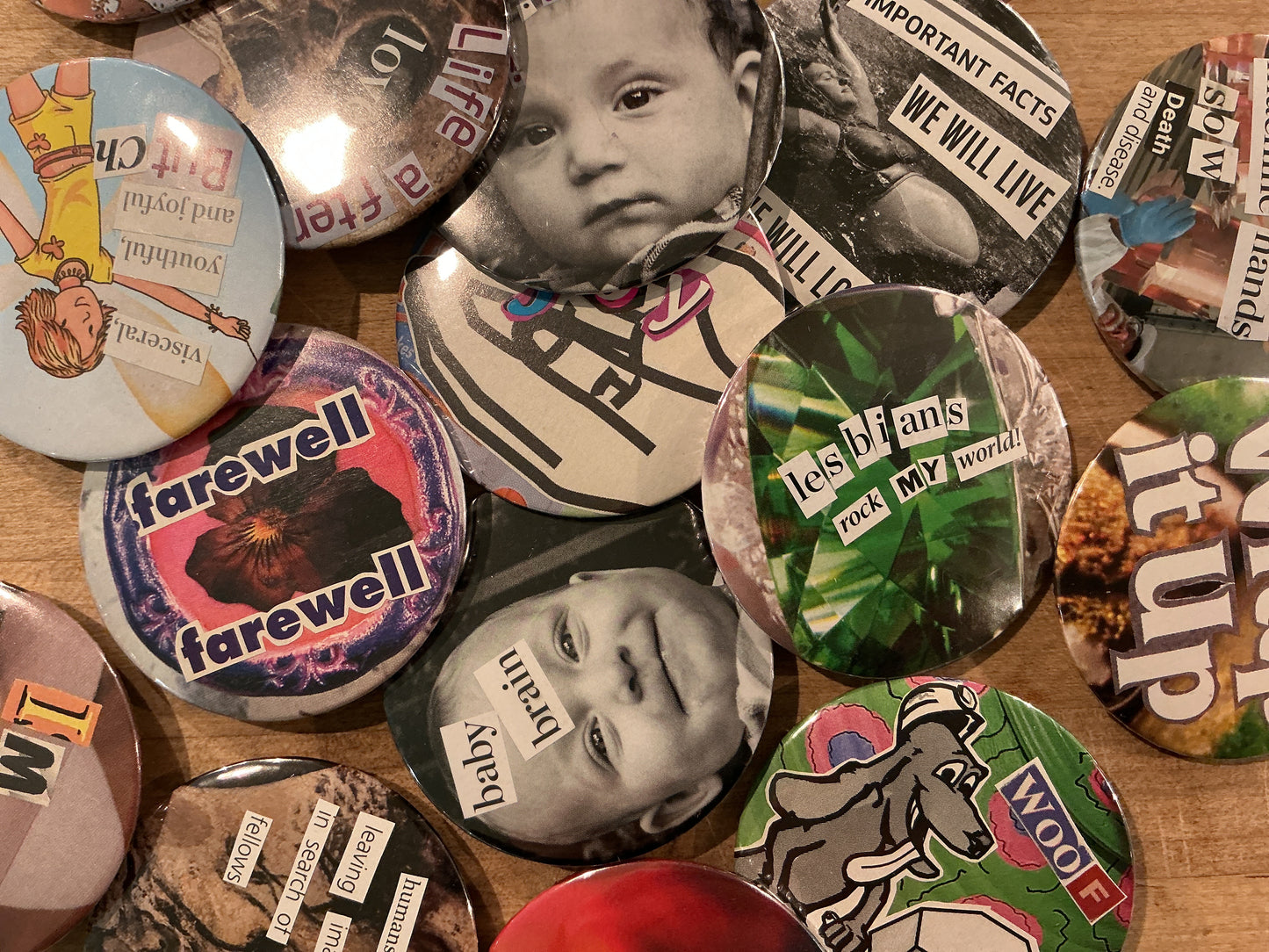 Button Collages