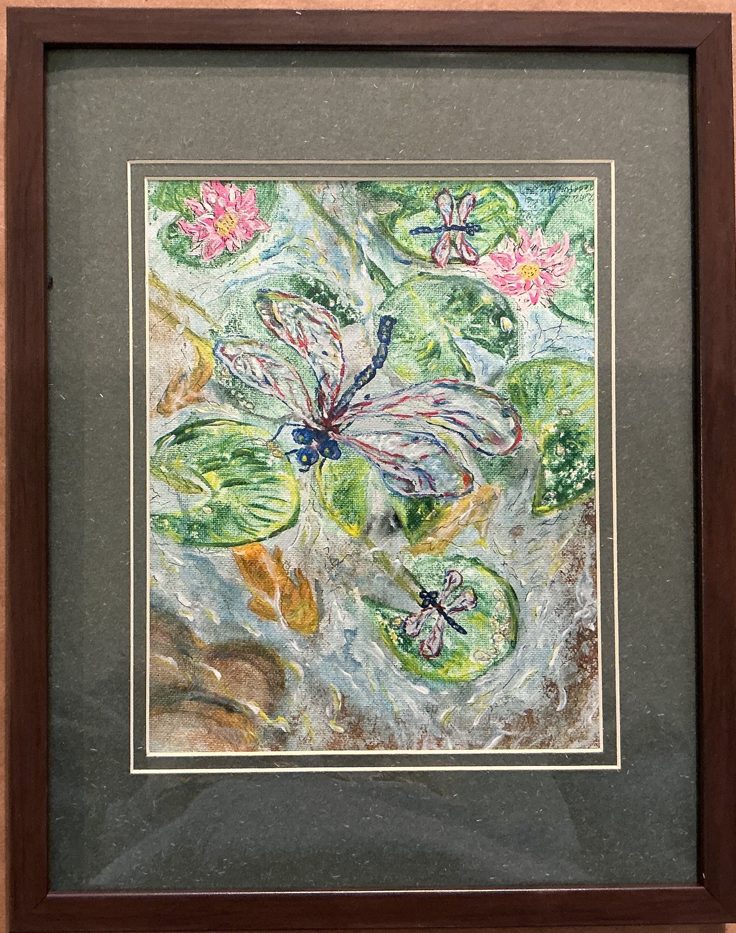 Dragon Flies & Lilies