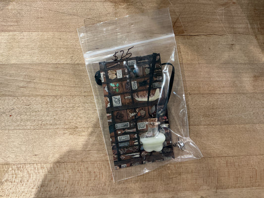 Glow In the Dark Potion Bottle Pendant