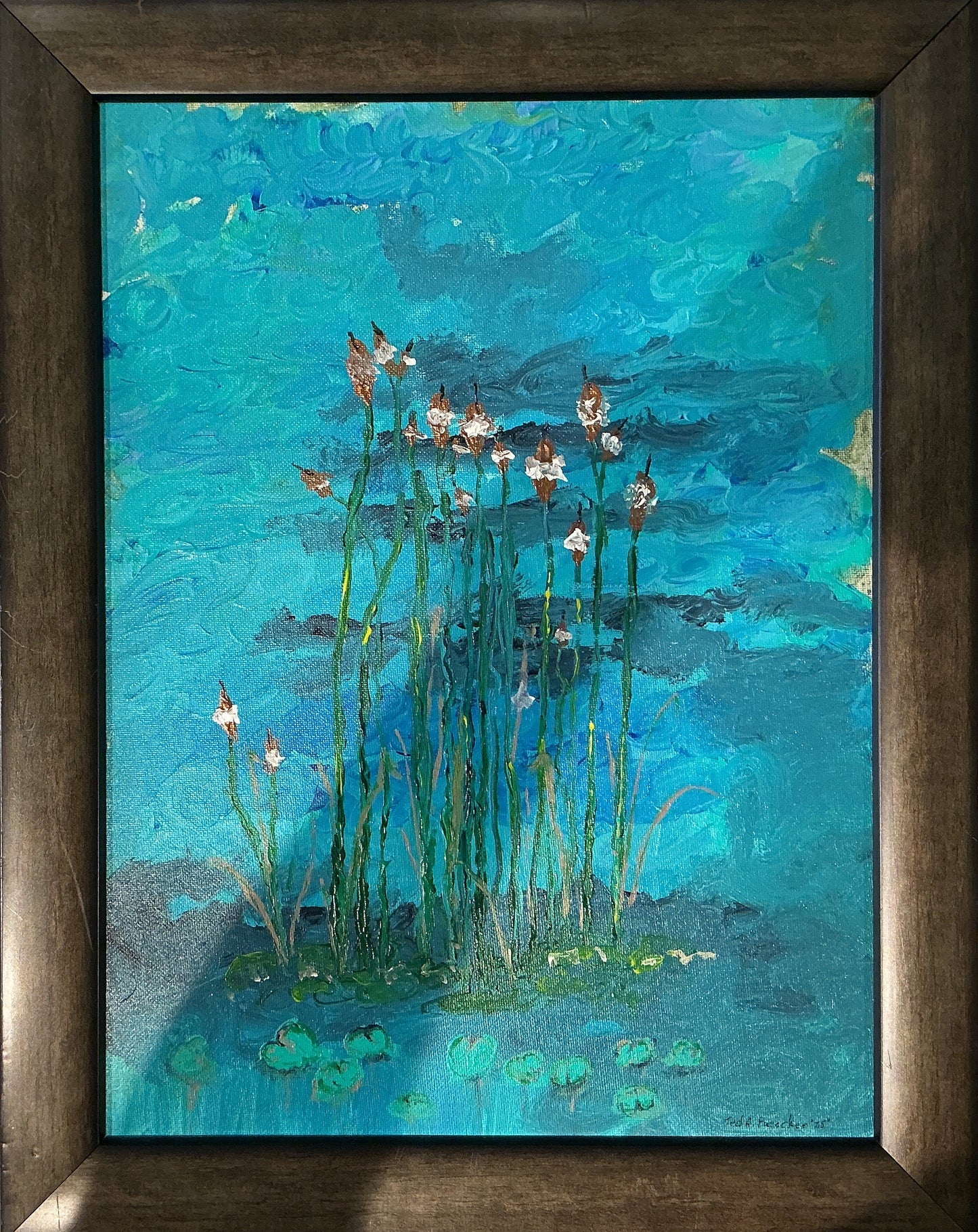 Reeds In Blue