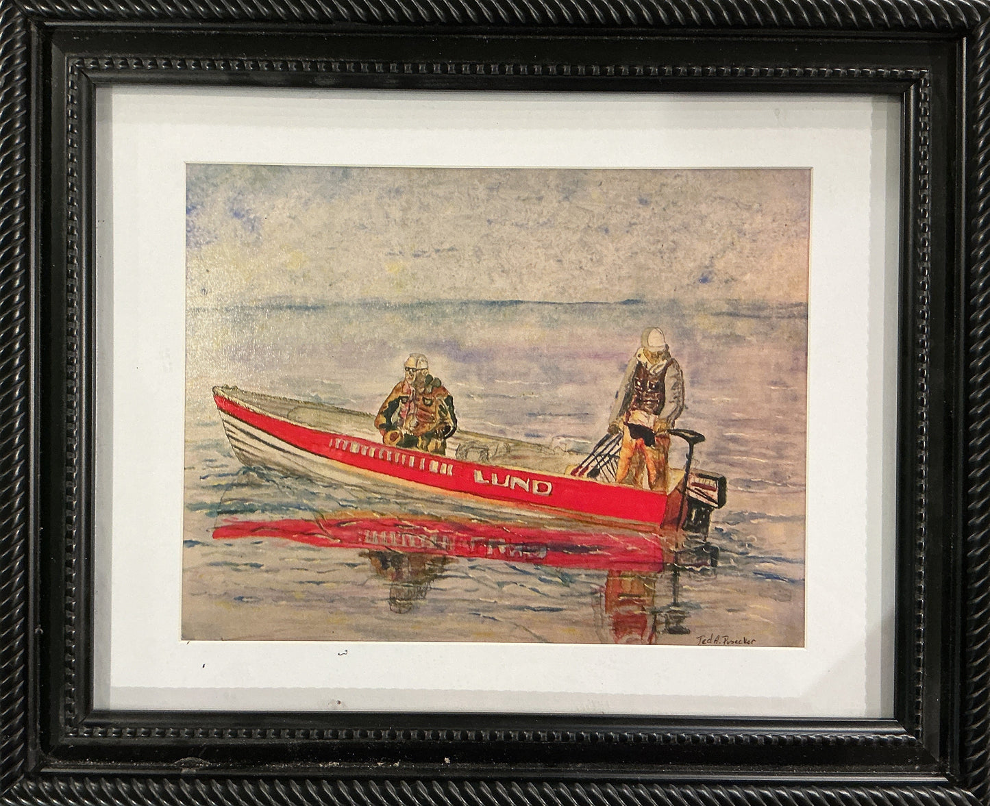 Fisherman In Boat