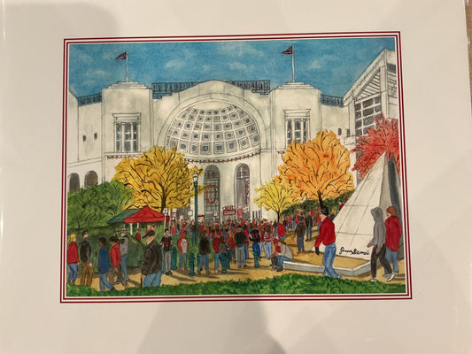 Game Day at the Shoe Prints