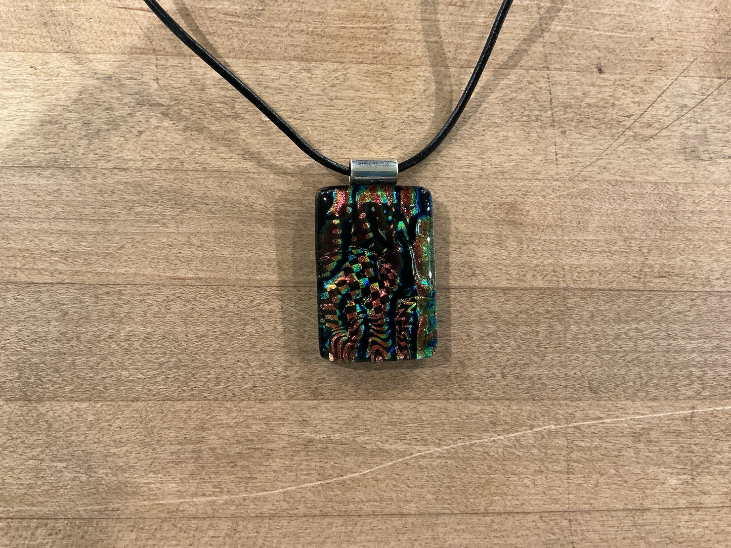 Textured Dichro Rectangle #51