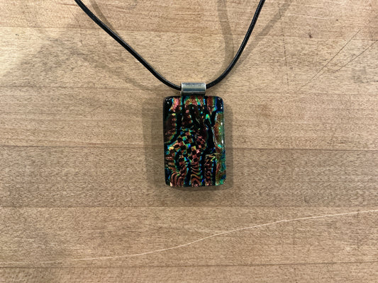 Textured Dichro Rectangle #51