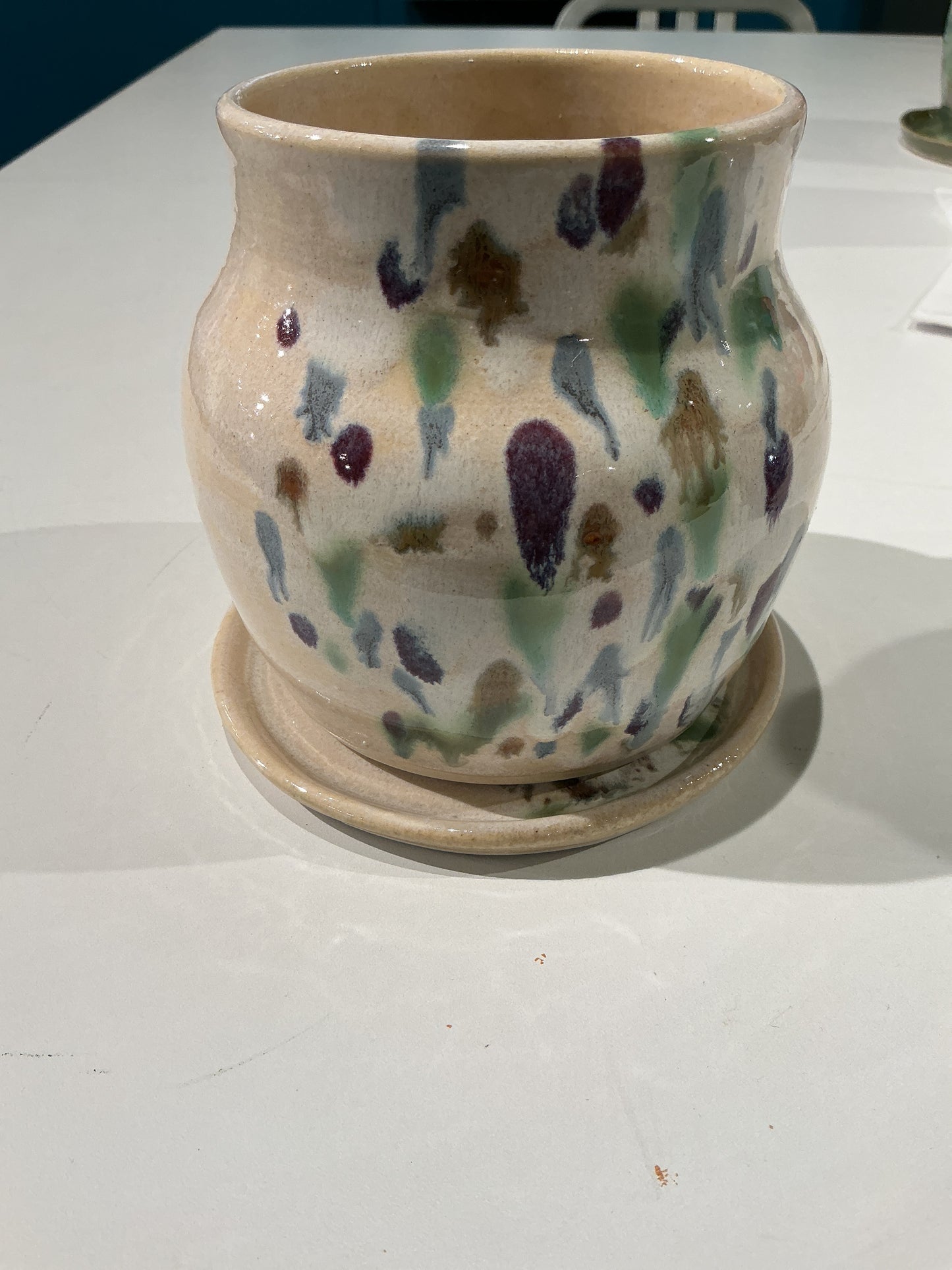 Plant Pot + Plate Set