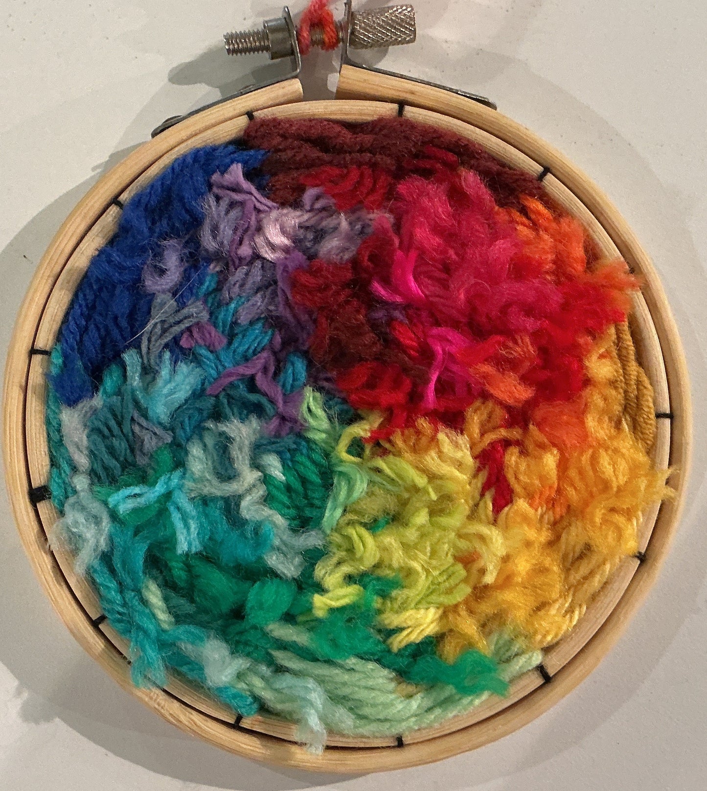 Rainbow Woven Wall Art