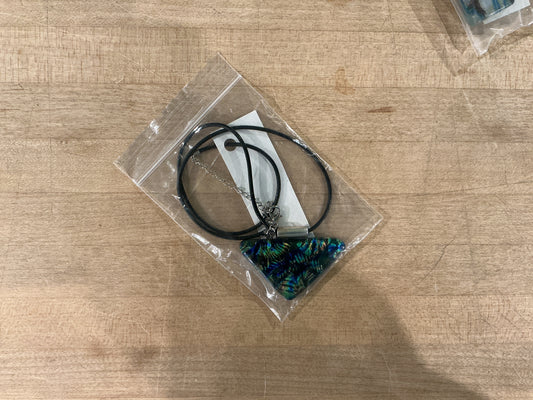 Textured Dichro Triangle #50