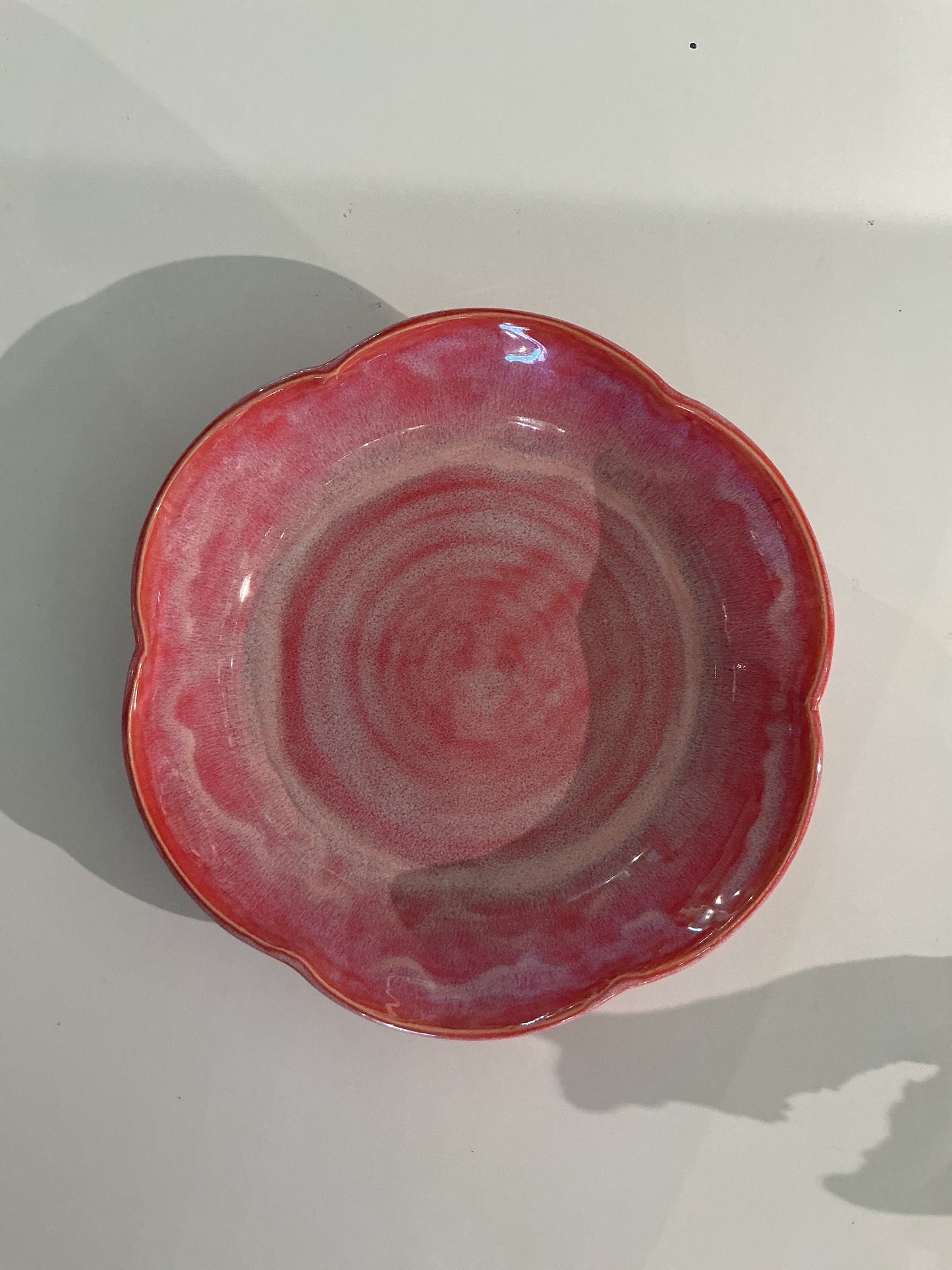 Pink Floral Bowl/Plate
