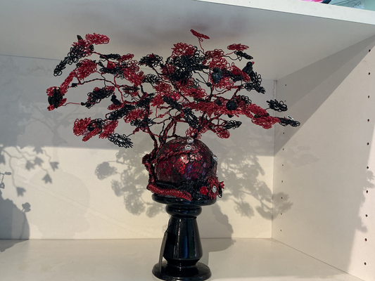Red and black wire
