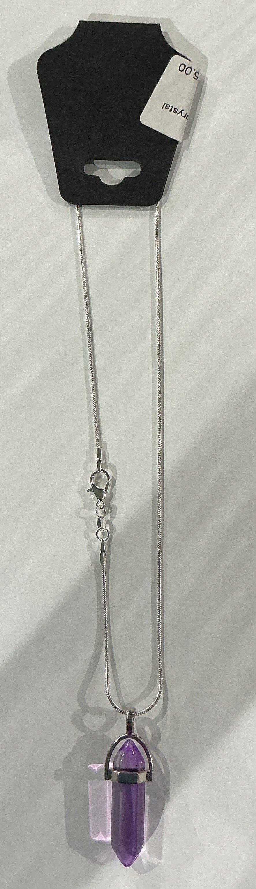 Hexagon Stone Necklace