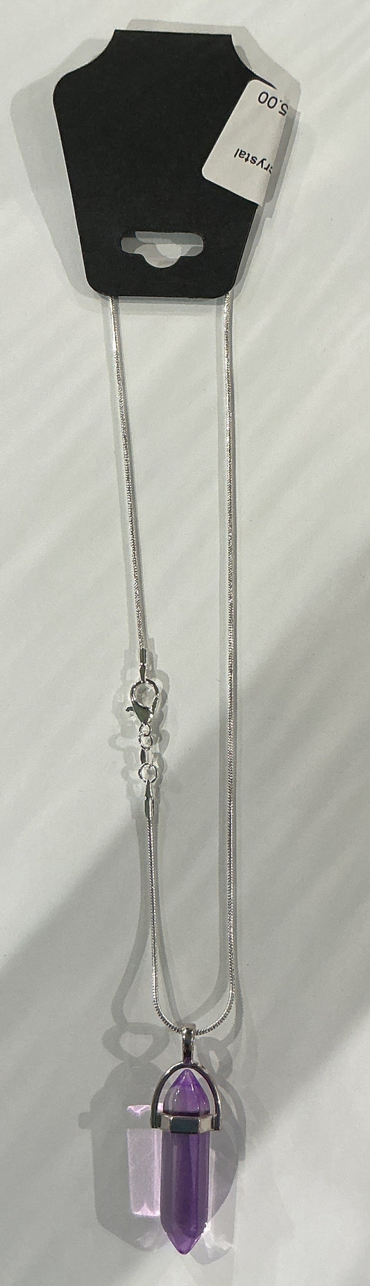 Hexagon Stone Necklace
