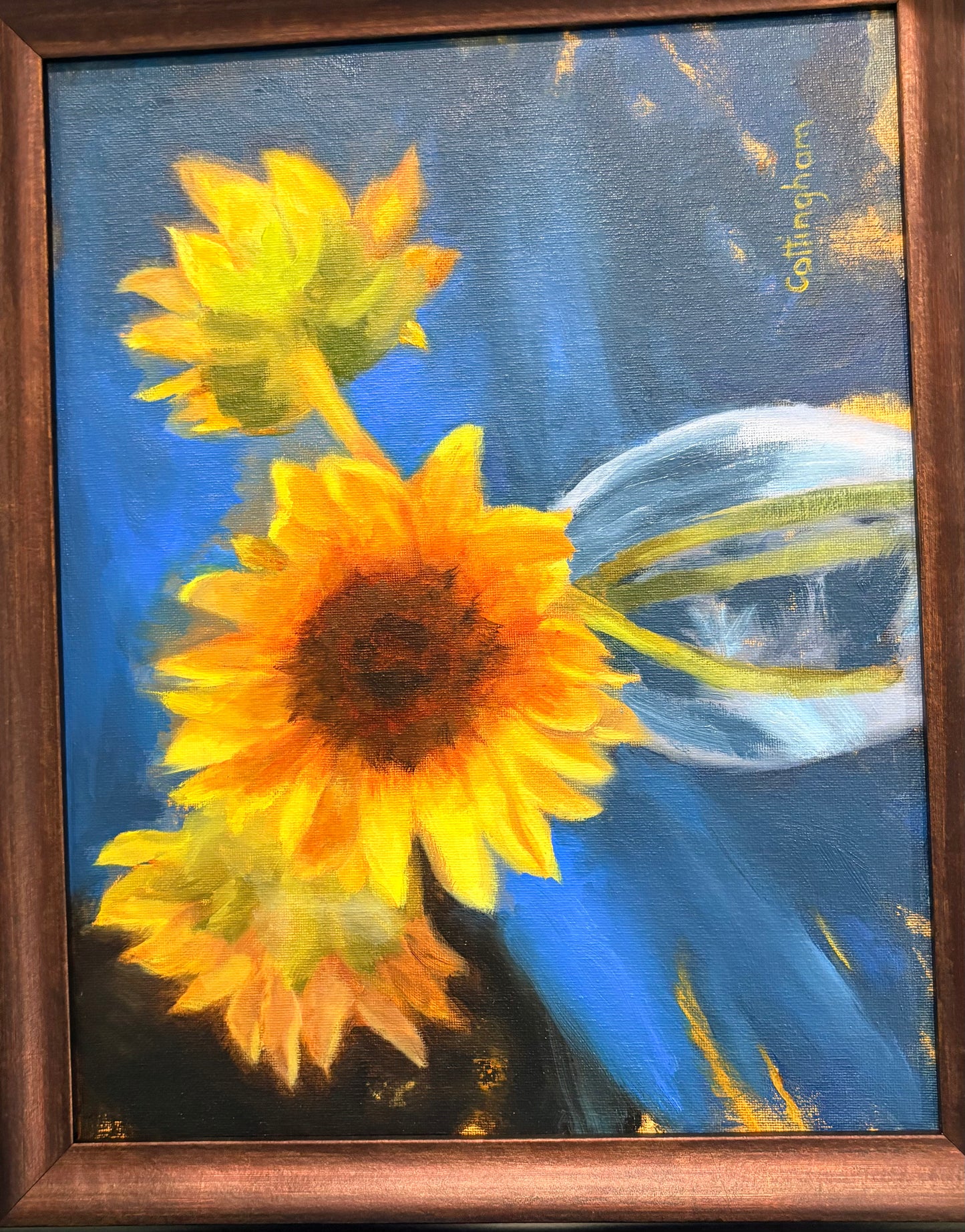 Three Sunflowers