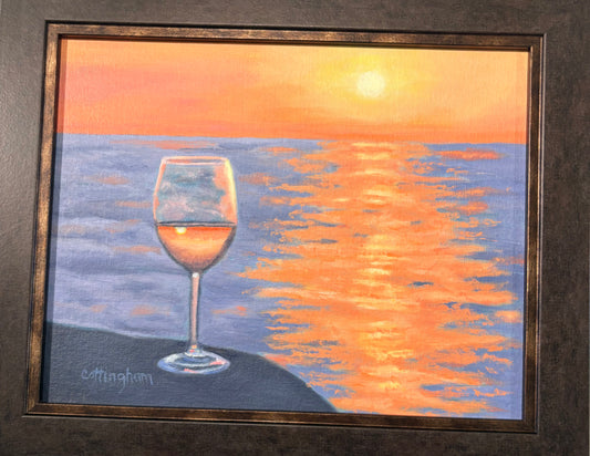 Sunset in a Glass