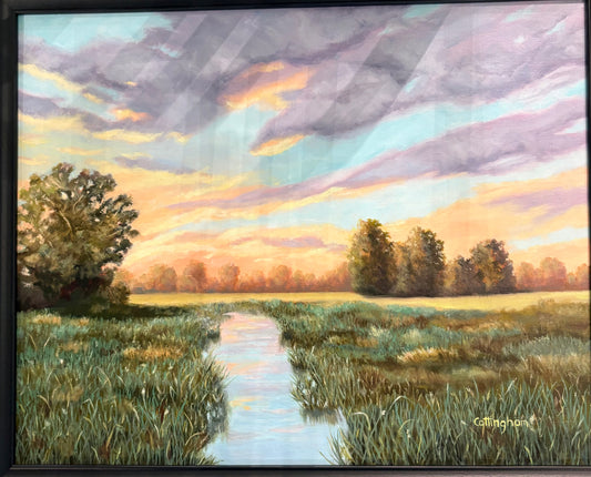 Sunset in the Marsh