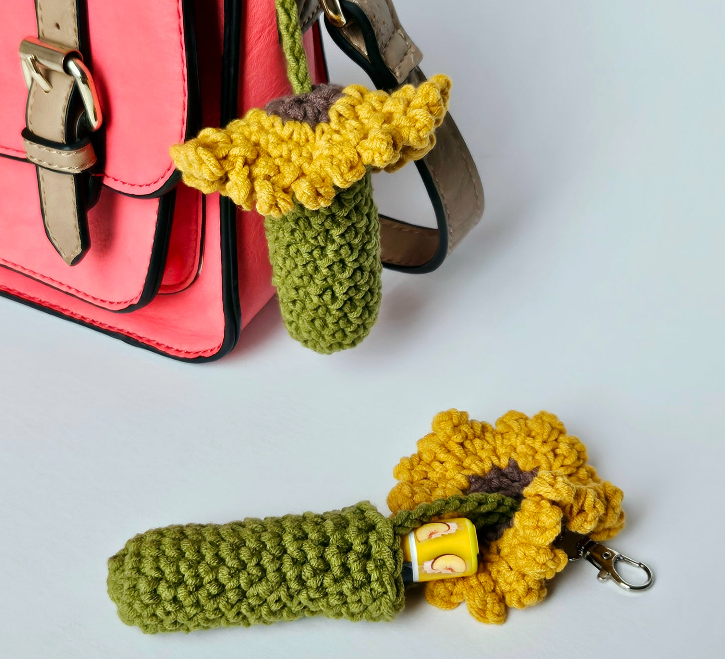 Crochet Flower Lip Balm Case .Art Guide : Amanda Wedemeyer. Saturday, January 17 from 12pm-2pm - Ages 8-Adult (8-11 must be accompanied by an Adult) $25 Intermediate/Advanced Class