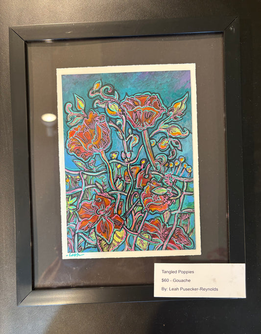 Tangled Poppies -LR