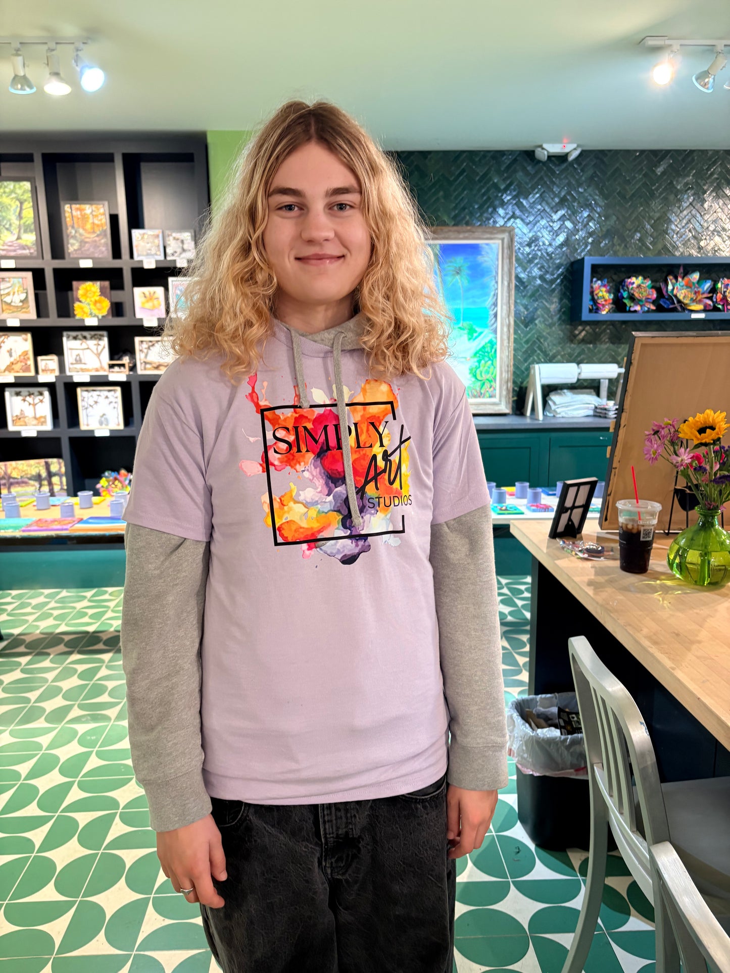 SimplyArt Purple TShirts